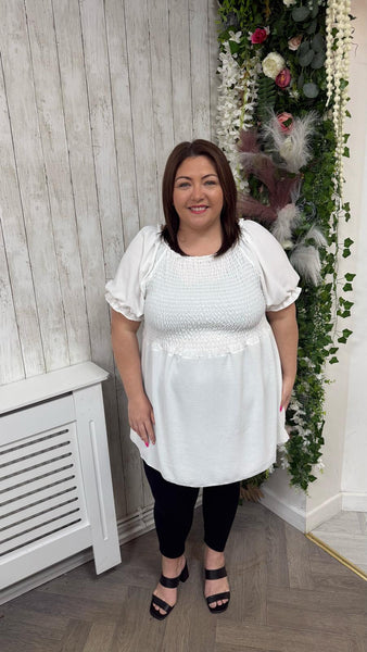 Florence white Onesize 16-24 £23.99