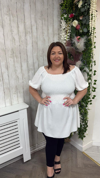 Florence white Onesize 16-24 £23.99