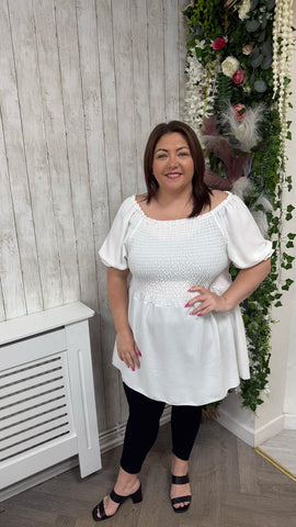 Florence white Onesize 16-24 £23.99
