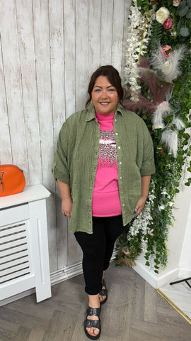 Cheesecloth shirt fits up to 26 £24.99