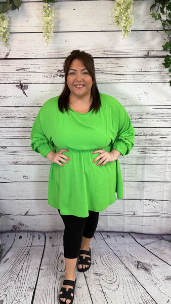Zara lime one size 16-24