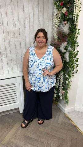 Wide leg trousers onesize 16-24 21.99