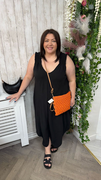 Yasmin black onesize 20-28 £23.99