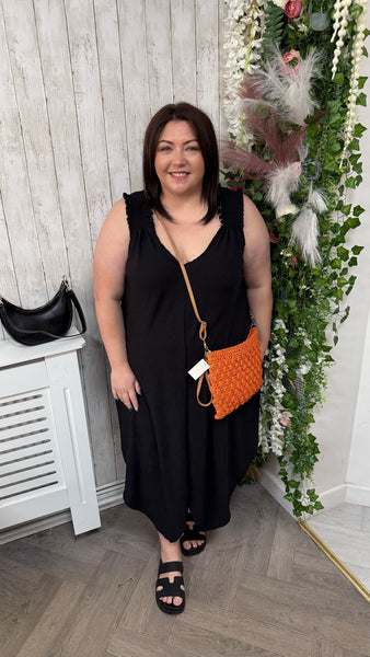 Yasmin black onesize 20-28 £23.99